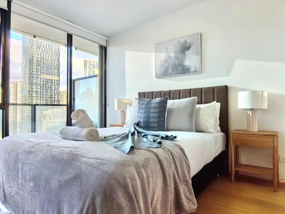 Charming 1Br Southbank W Balcony & Free Parking#Ti22 Apartment Melbourne Exterior photo
