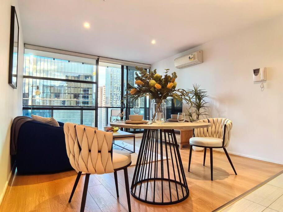 Charming 1Br Southbank W Balcony & Free Parking#Ti22 Apartment Melbourne Exterior photo